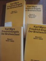 Karl Marx / Friedrich Engels. Der Briefwechsel. Vier Bände