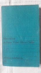 Materialien zu Peter Weiss'Marat/Sade