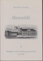Karsten Porezag: Hensoldt. Geschichte ei