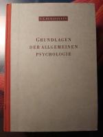 Grundlagen der allgemeinen Psychologie