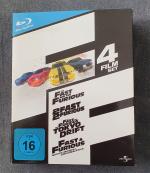 The Fast and the Furious 4 Film Set: The Fast and the Furious, 2 Fast and 2 Furious, The Fast and the Furious Tokyo Drift, Fast & Furious Neues Modell, Originalteile