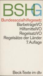 Hrsg.: Bundessozialhilfegesetz (BSHG)
