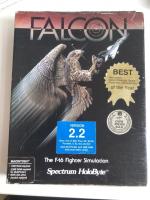 Falcon 2.2 - The F-16 Fighter Simulation (Apple Macintosh, 1988) - classic mac