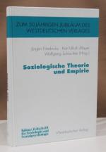 Friedrichs, Jürgen; Karl Ulrich Mayer un Friedrichs, Jürgen; Karl Ulrich Mayer un