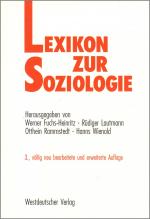 Fuchs-Heinritz, Werner; Lautmann, Rüdige Fuchs-Heinritz, Werner; Lautmann, Rüdige