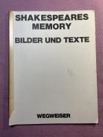 Programmheft Shakespeares Memory. Bilder und Texte. Wegweiser. Premiere 22. und 23. Dezember 1976 CCC-Film Studio 4