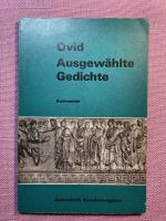 Ovid, Otto Leggewie: Ausgewählte Gedicht Ovid, Otto Leggewie: Ausgewählte Gedicht