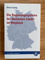 Die Regierungssysteme der deutschen Länder im Vergleich