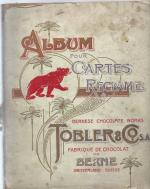 TOBLER: Album Pour Cartes Reclame - Samm