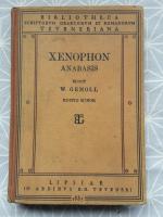 Xenophon Anabasis - Ed. W. Gemoll - Editio Minor - Bibliotheca Teubneriana