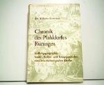 Dr. Wilhelm Bornstedt: Chronik des Pfahl