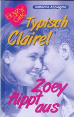 Katherine Applegate: Typisch Claire, Zoe