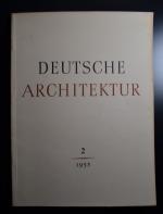 Deutsche Architektur. Band 2. 1953