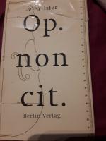 Alan Isler: Op. non cit