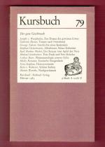 Kursbuch 79 (1985)  : Der gute Geschmack