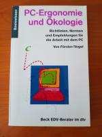 PC-Ergonomie und Ökologie