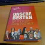 Unsere Besten - die 100 größten Deutschen