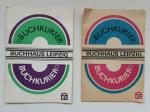 2 x Buchkurier - Buchhaus Leipzig - Nr. 7/85 + 2/86 - kleiner Buchkatalog mit Bestellzettel