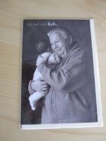Postkarte: Ich hab´ dich lieb - Klapp- P