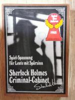 Sherlock Holmes Criminal-Cabinet. Spiel-Spannung für Leute mit Spürsinn. Spiel des Jahres 1985 - ab 12 Jahren - für 1 - 6 Spieler A3