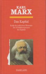 Karl Marx: Das Kapital Kritik der politi