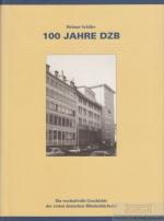 100 Jahre DZB Die wechselvolle Geschichte der ersten deutschen Blindenbücherei