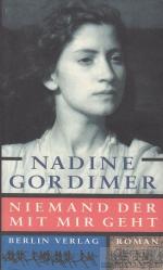 Nadine Gordimer: Niemand der mit mir geh