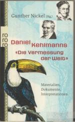 Nickel, Gunther (Hrsg.): Daniel Kehlmann Nickel, Gunther (Hrsg.): Daniel Kehlmann