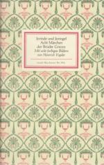 Grimm, (Wilhelm und Jacob): IB 992: Acht Grimm, (Wilhelm und Jacob): IB 992: Acht
