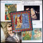 5 verschiedene Schallplatten Weihnachten 12" LP Festliche Musik zur Weihnachtszeit, Weihnachtliche Orgelmusik alter Meister, Weihnachten mit dem Poznaner Knabenchor, Weihnachten mit dem Dresdner Kreuzchor, Peter Schreier singt Weihnachtslieder