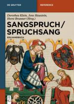 Sangspruch / Spruchsang Ein Handbuch