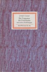 Joseph Conrad: IB 665: Ein Vorposten des