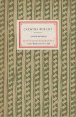 Buschor, Ernst (Auswahl): Carmina Burana