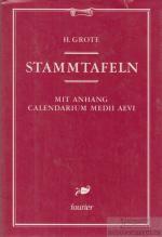 H Grote: Stammtafeln Mit Anhang Calendar
