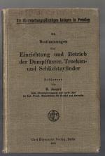 H. Jaeger (Erläuterung): Bestimmungen üb