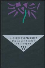 Die neuen Leiden des jungen W. Mit 9 Originalholzschnitten von Harald Metzkes und in der Buchgestaltung von Juergen Seuss