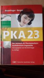 PKA 23: Das Lehrbuch für Pharmazeutisch-kaufmännische Angestellte