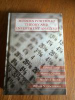 Modern Portfolio Theory and Investment Analysis - 7th Edition