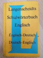Langenscheidts Schulwörterbuch Englisch