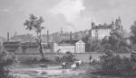 Orig. - Stahlstich um 1840: Stadtansicht