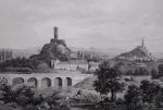 Orig. Stahlstich um 1840: Stadtansicht A