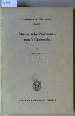 Gerd Kaminski: Chinesische Positionen zu