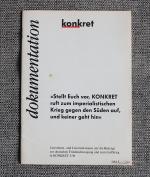 konkret dokumentation zu Friedensbewegun