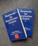 Hauptwerke der französischen Literatur (zwei Bände)