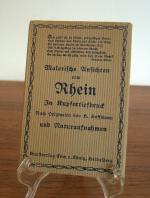 "Malerische Ansichten vom Rhein" In Kupfertiefdruck; Leporello - Ansichtskartenleporello - 20 Ansichtskarten/Postkarten