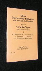 KLEINE ÜBERSETZUNGS-BIBLIOTHEK Band 88 - Berühmte Feldherren II