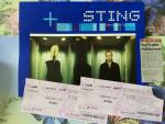 Sting: Original Karten & Programmheft St