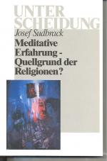 Josef Sudbrack: Meditative Erfahrung - Q Josef Sudbrack: Meditative Erfahrung - Q
