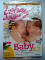 Leben & erziehen September 9/2016 Zwillinge bzw. Zwillings-Eltern + Sonderheft Trödeln etc. Elternmagazin NEU