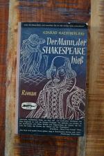 Der Mann, der Shakespeare hieß. Roman